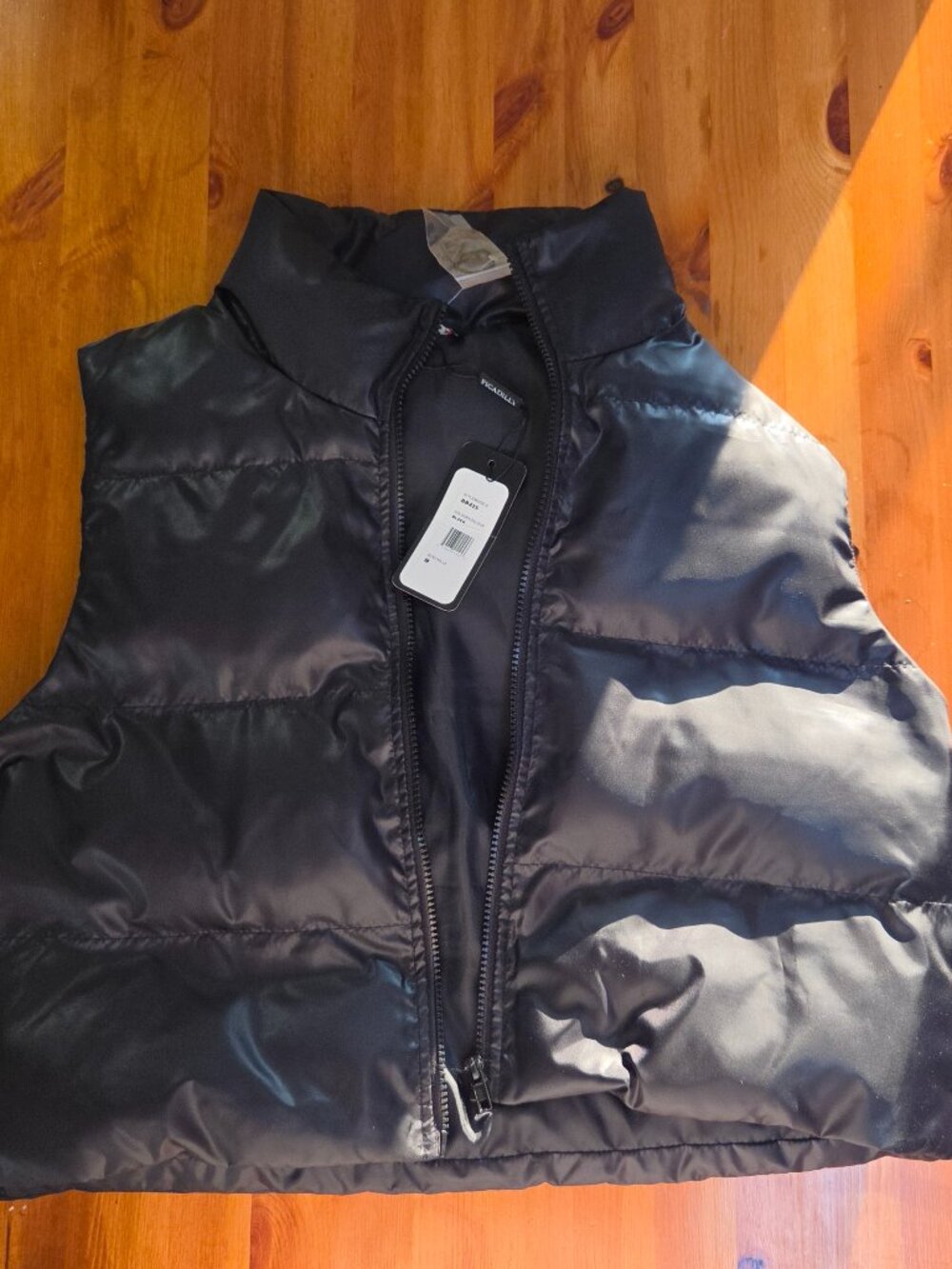 Black Puffer Vest